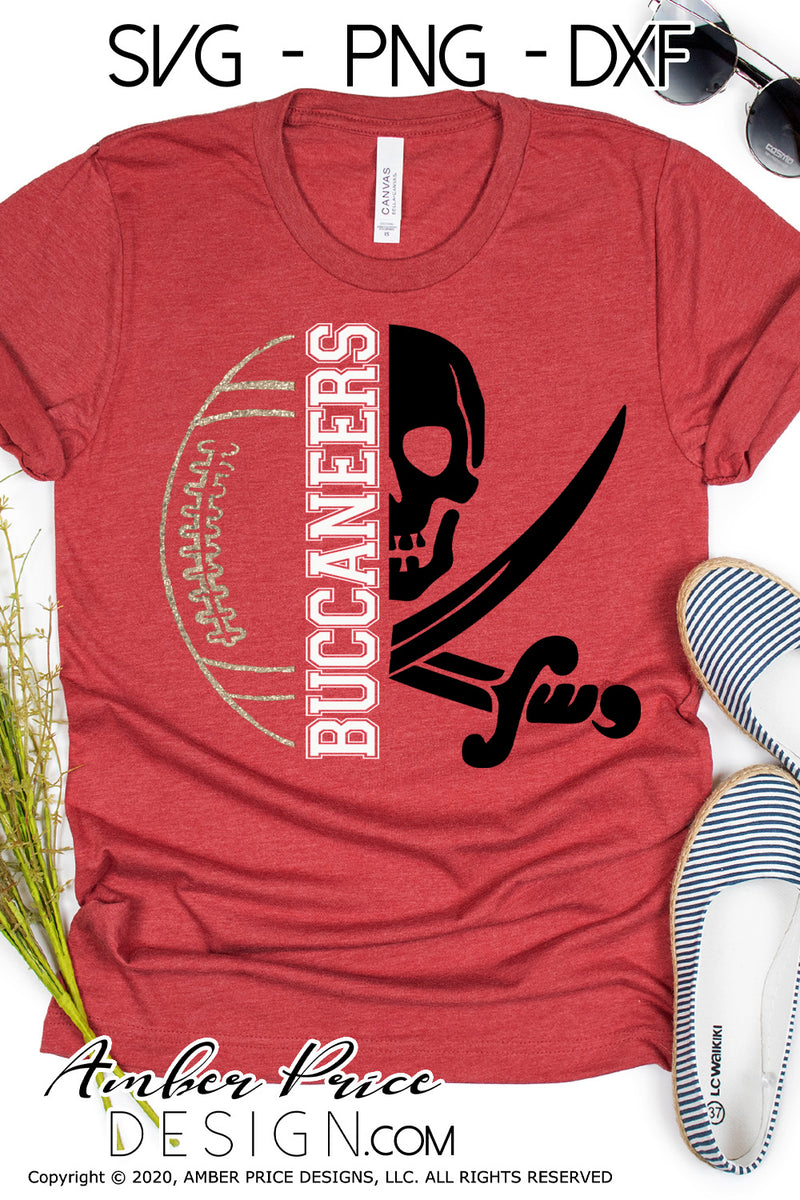 Tampa Bay Buccaneers Flag Logo SVG for Cricut & Silhouette