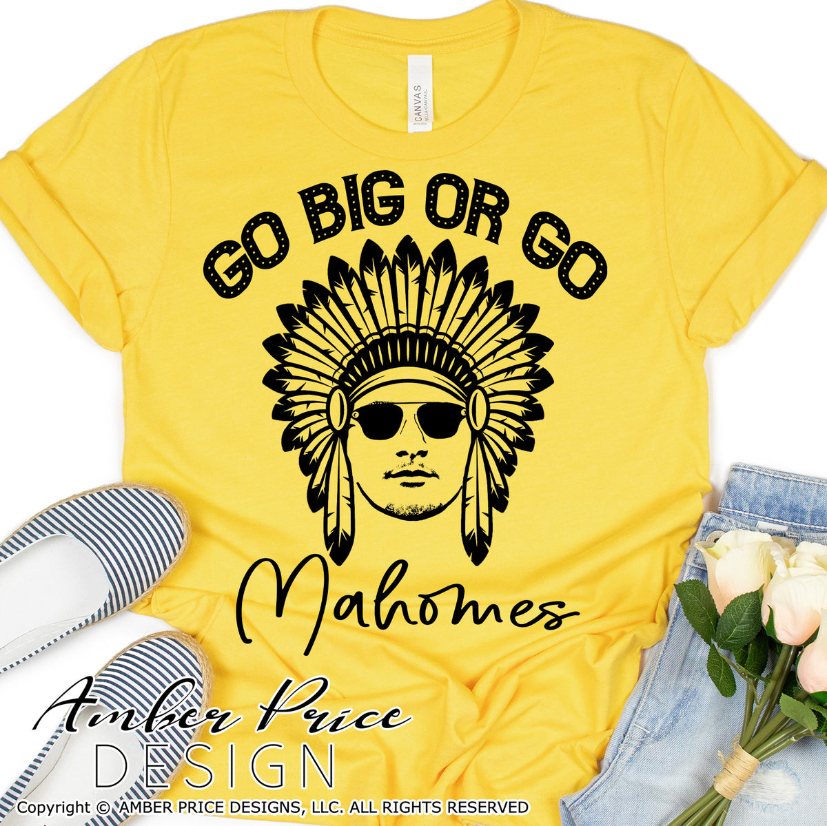 Go big or go Mahomes Jersey SVG PNG DXF  Amber Price Design –  AmberPriceDesign