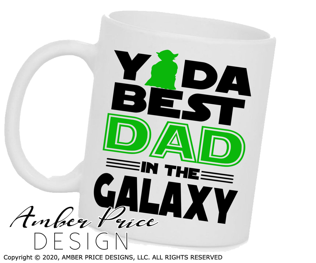 Father’s Day Star Wars Inspired Coffee Mug // Baby Yoda // Best Dad //  Coffee Mug // Father’s Day Coffee Mug