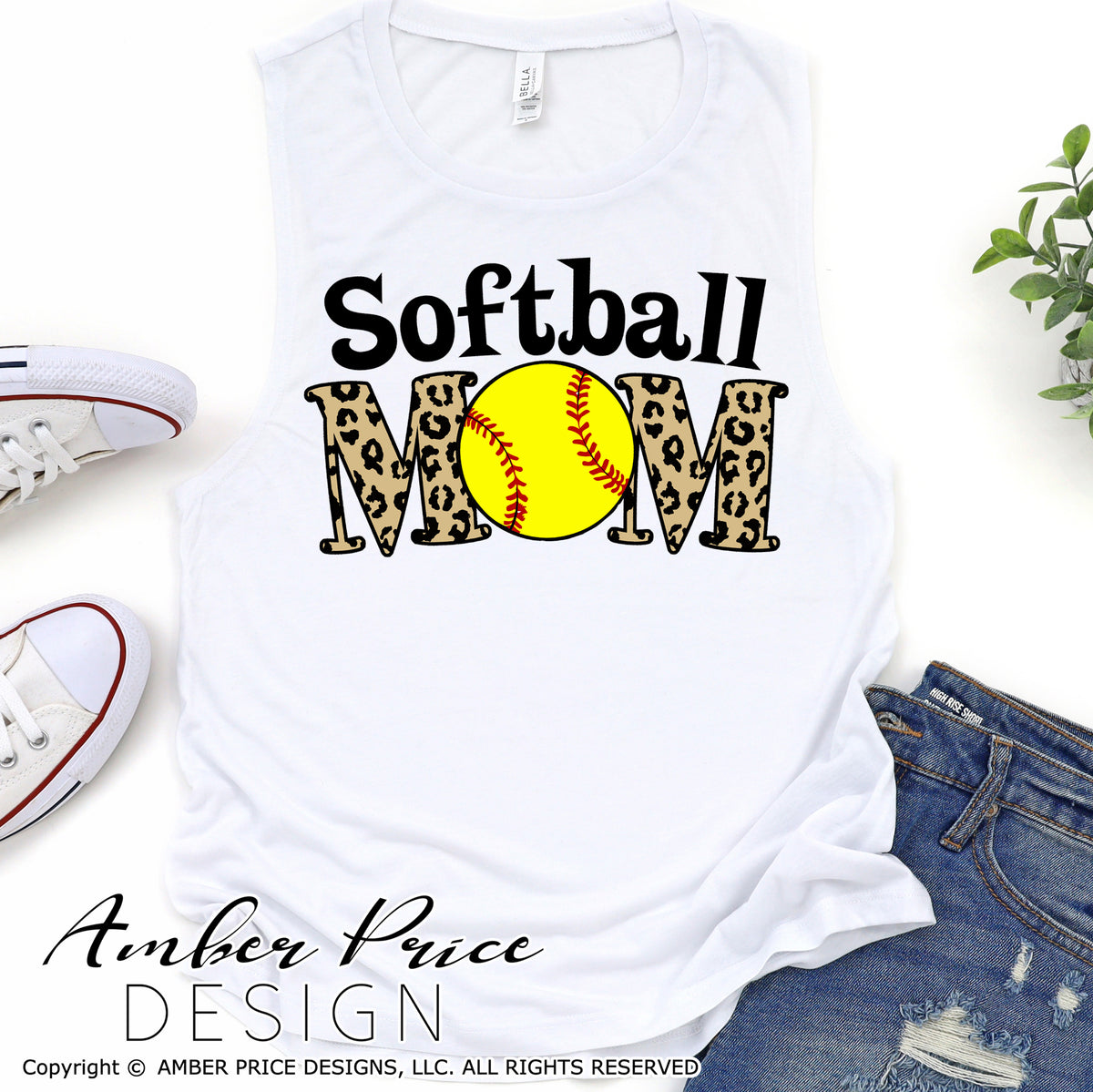 Baseball Mama Svg Png Leopard Print Distressed Grunge 