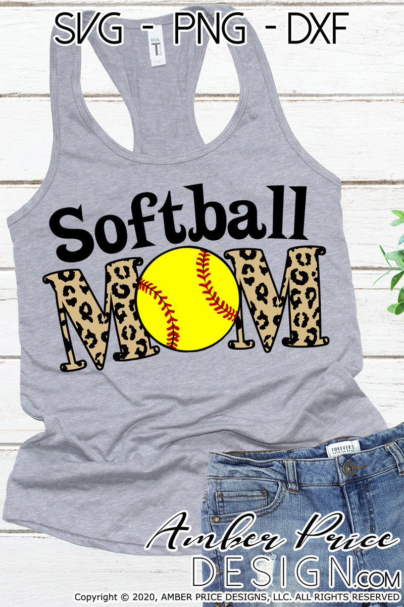 Baseball Mama Svg Png Leopard Print Distressed Grunge 