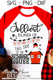 Jolliest bunch of admins this side of the school house SVG, School Principal Christmas SVGs, winter shirt cut file for cricut, silhouette, festive Christmas designs DXF PNG versions also. Unique sublimation. Silhouette Files for Cricut Project Ideas Simply Crafty SVG Bundles Design Bundles Vector | Amber Price Design